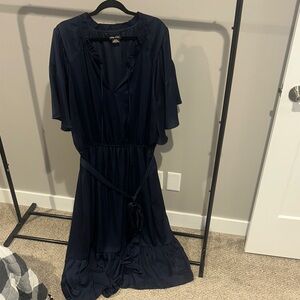 City Chic Dark Blue Maxi Dress